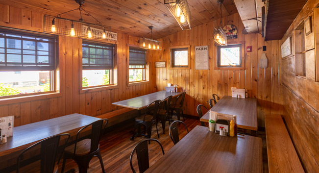 The Gathering Room at the Beef Barn in Bellingham, MA