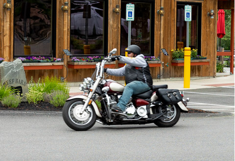 Photos from the Patriot Riders Bike Run stop at the Beef Barn