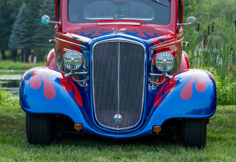 Photos from a Summer Car Show at the Beef Barn